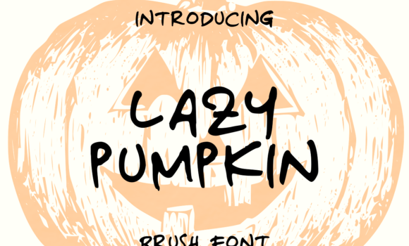 Lazy Pumpkin Font - Featured Image