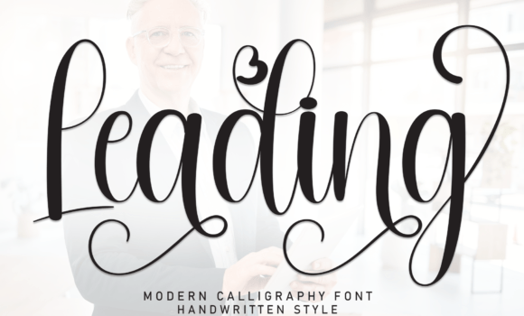 Leading Font Fonts Free Download Leading Font - Featured Image