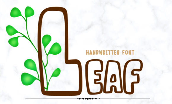 Leaf Font - Featured Image