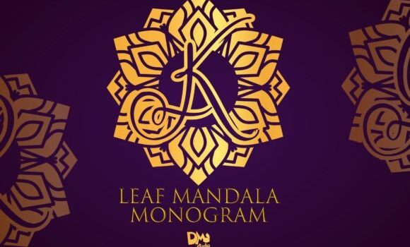 Leaf Mandala Monogram Font Fonts Free Download Leaf Mandala Monogram Font - Featured Image