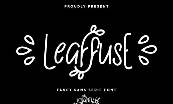 Leaffuse Font - Featured Image