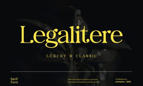 Legalitere Font - Featured Image