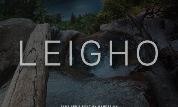 Leigho Font - Featured Image