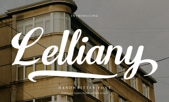 Lelliany Font - Featured Image