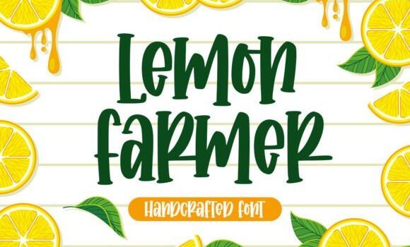 Lemon Farmer Font - Featured Image