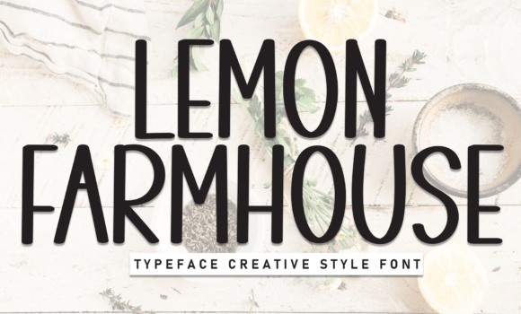 Lemon Farmhouse Font Fonts Free Download