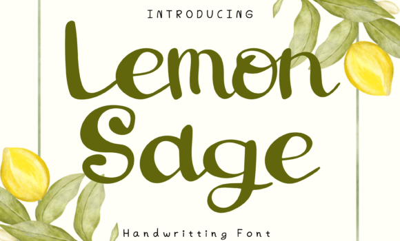 Lemon Sage Font Fonts Free Download Lemon Sage Font - Featured Image