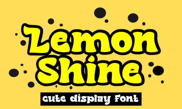 Lemon Shine Font - Featured Image