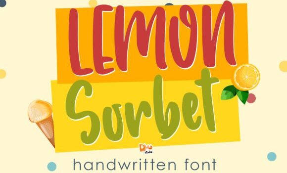 Lemon Sorbet Font - Featured Image