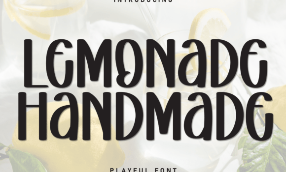 Lemonade Handmade Font - Featured Image