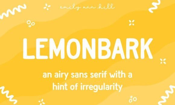 Lemonbark Font - Featured Image