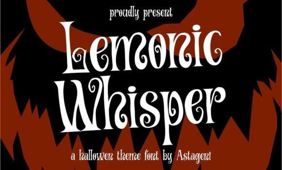 Lemonic Whisper Font Fonts Free Download Lemonic Whisper Font - Featured Image