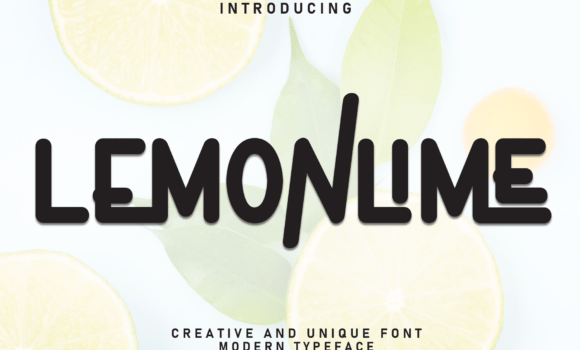 Lemonlime Font - Featured Image