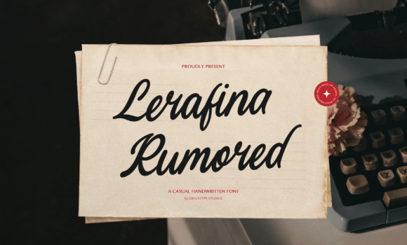 Lerafina Rumored Font Fonts Free Download Lerafina Rumored Font - Featured Image