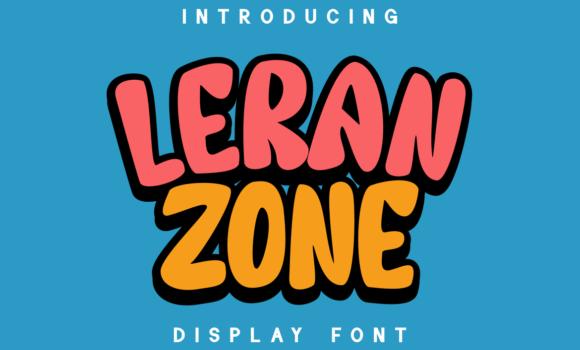 Leran Zone Font - Featured Image