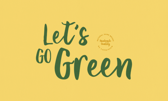 Let’s Go Green Font Fonts Free Download Let's Go Green Font - Featured Image