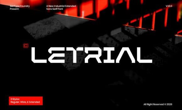 Letrial Font Fonts Free Download Letrial Font - Featured Image