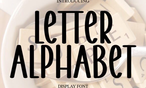 Letter Alphabet Font - Featured Image