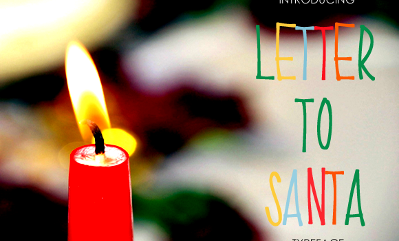 Letter to Santa Font - Featured Image