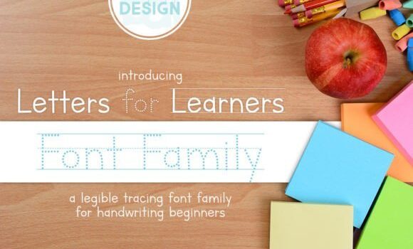 Letters for Learners Font - Featured Image