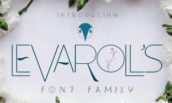 Leva Rolls Font - Featured Image