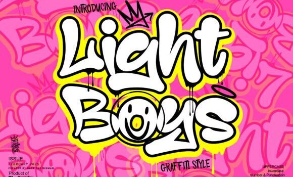 Light Boys Font - Featured Image