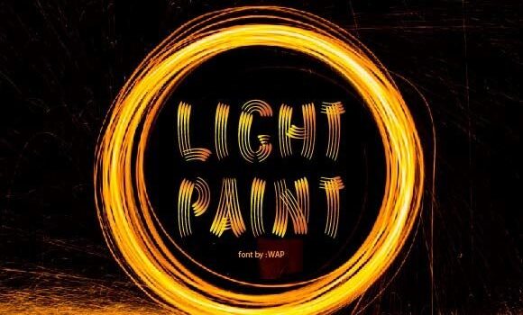 Light Paint Font - Featured Image