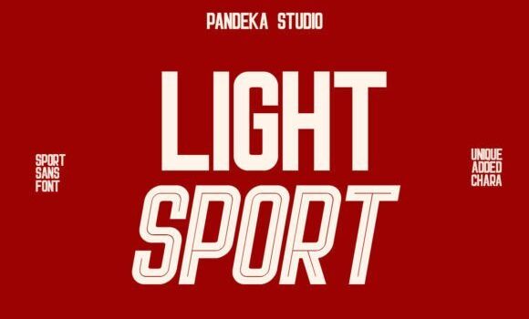 Light Sport Font Fonts Free Download Light Sport Font - Featured Image