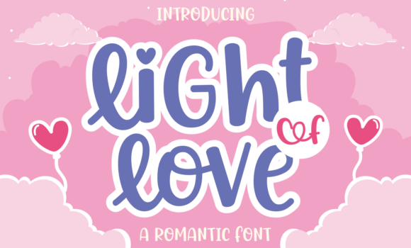 Light of Love Font - Featured Image