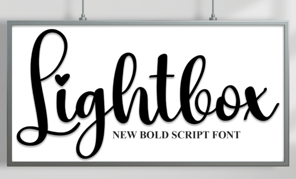Lightbox Font - Featured Image