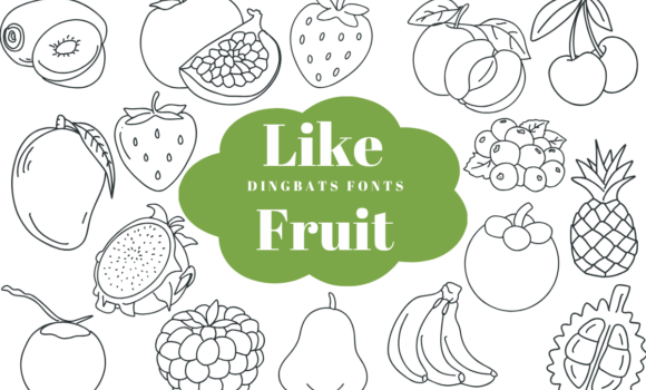Like Fruit Font - Featured Image