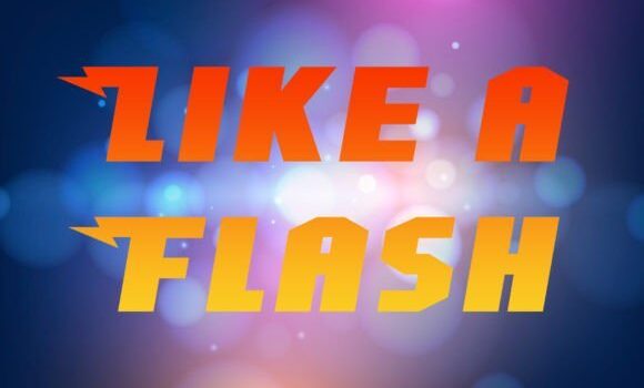Like a Flash Font - Featured Image
