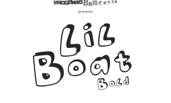 Lil Boat Bold Font - Featured Image
