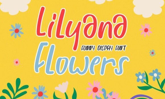 Lilyana Flowers Font - Featured Image