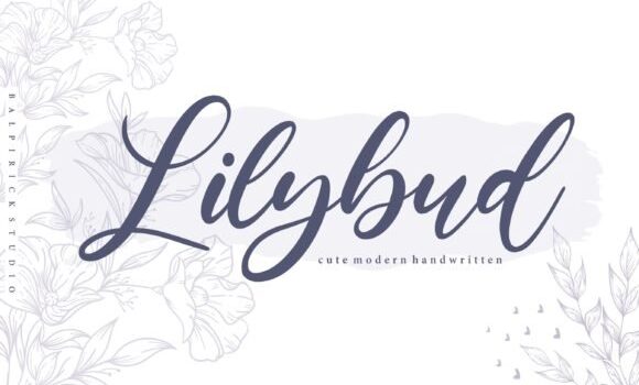 Lilybud Font - Featured Image