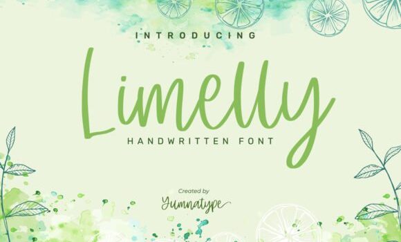 Limelly Font - Featured Image