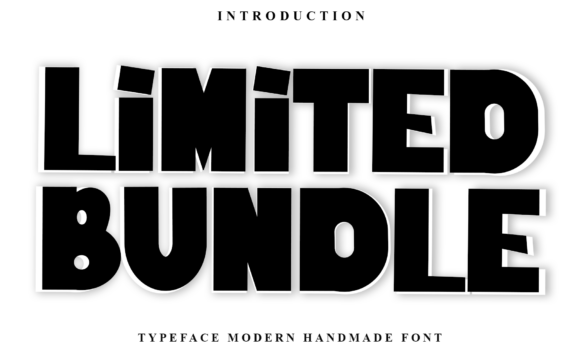 Limited Bundle Font - Featured Image