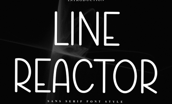 Line Reactor Font - Featured Image