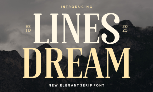 Lines Dream Font Fonts Free Download Lines Dream Font - Featured Image