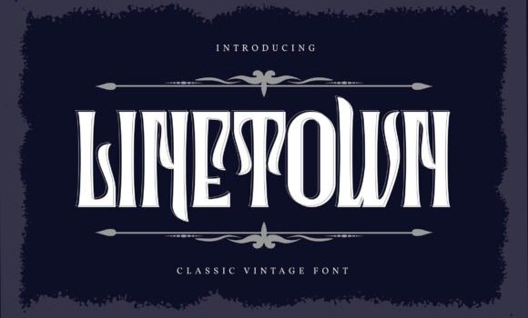 Linetown Font - Featured Image