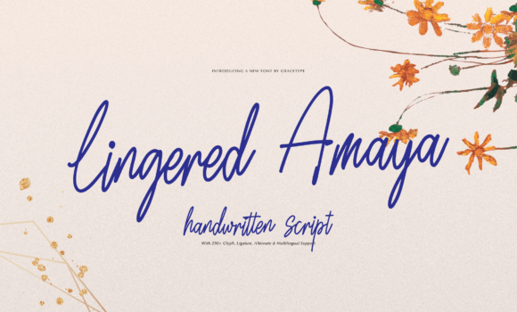Lingered Amaya Font Fonts Free Download Lingered Amaya Font - Featured Image