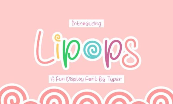 Lipops Font - Featured Image