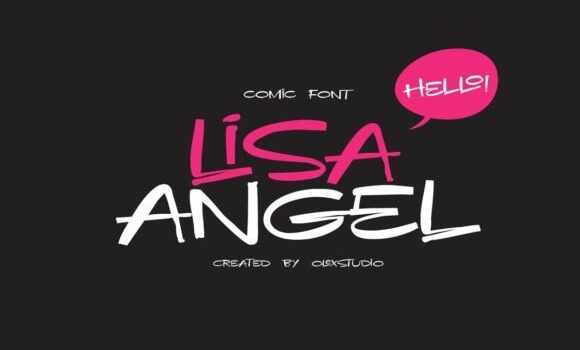 Lisa Angel Font Fonts Free Download Lisa Angel Font - Featured Image