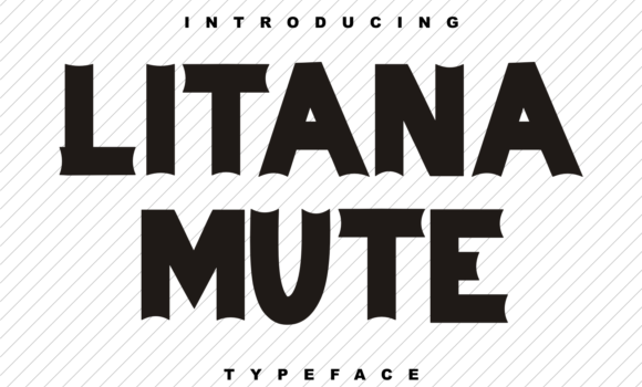 Litana Mute Font - Featured Image