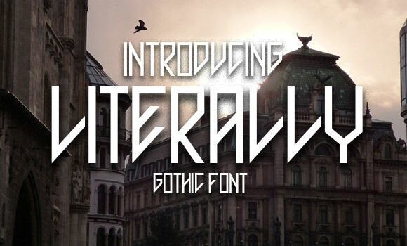 Literally Font Fonts Free Download Literally Font - Featured Image