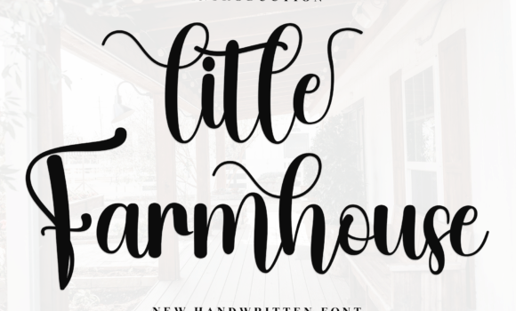 Litle Farmhouse Font - Featured Image