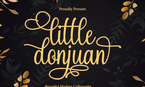 Little Donjuan Font - Featured Image