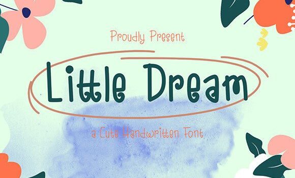 Little Dreams Font - Featured Image