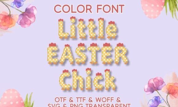 Little Easter Chick Font Fonts Free Download Little Easter Chick Font - Featured Image