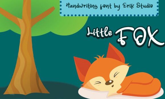 Little Fox Font - Featured Image